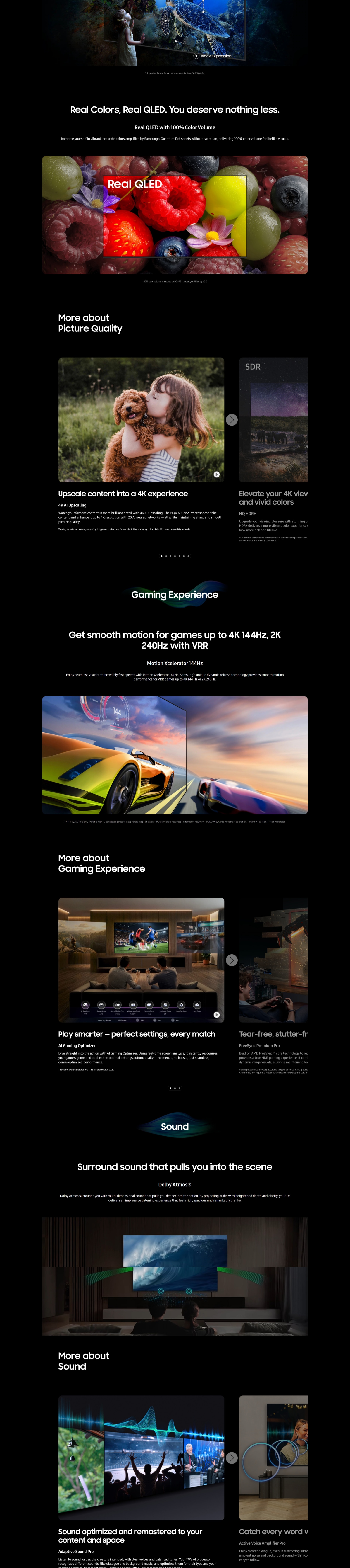 SAMSUNG QN80H Neo QLED 4K Smart TV 2026